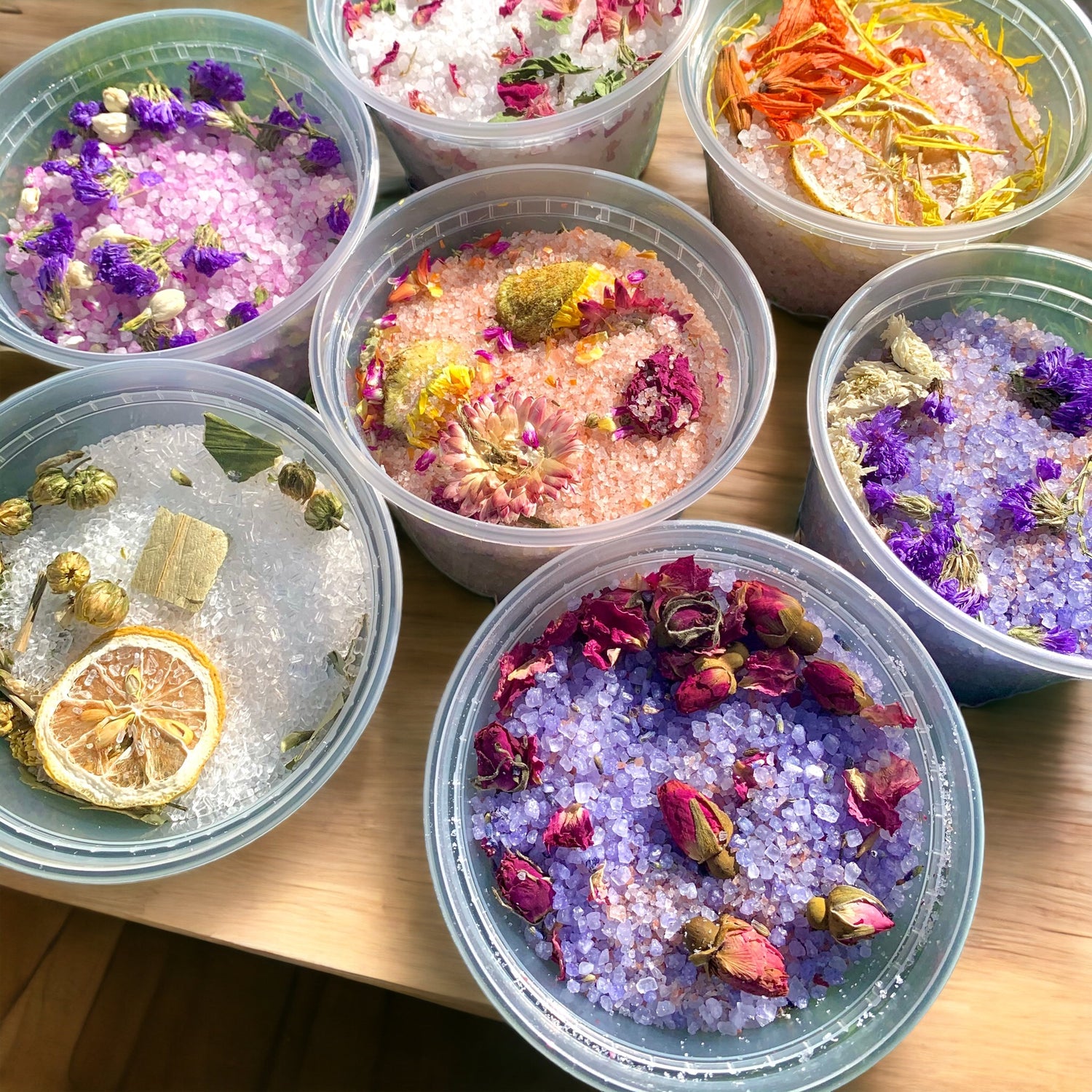 Natural Healing Bath Crystals