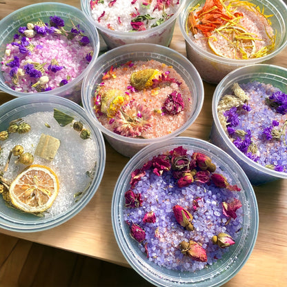BATH SALTS • SPA RELAXATION BATH CRYSTALS • SPA SOAK