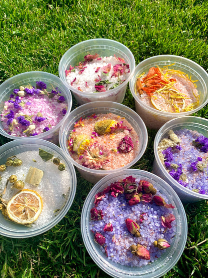 BATH SALTS • SPA RELAXATION BATH CRYSTALS • SPA SOAK