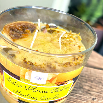 SOLAR PLEXUS CHAKRA HEALING CANDLE 💛