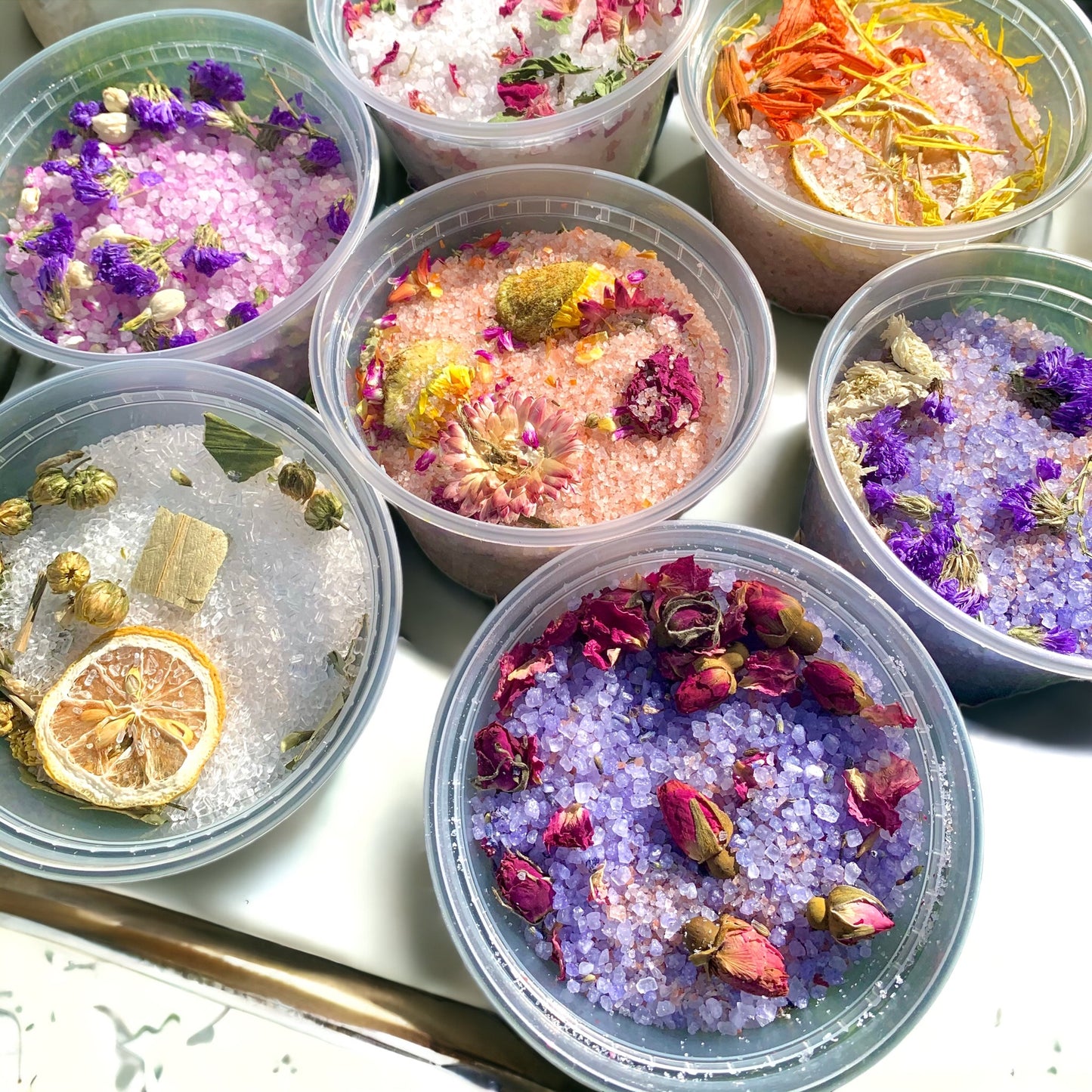 BATH SALTS • SPA RELAXATION BATH CRYSTALS • SPA SOAK