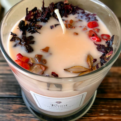 ROOT CHAKRA HEALING CANDLE 🔴