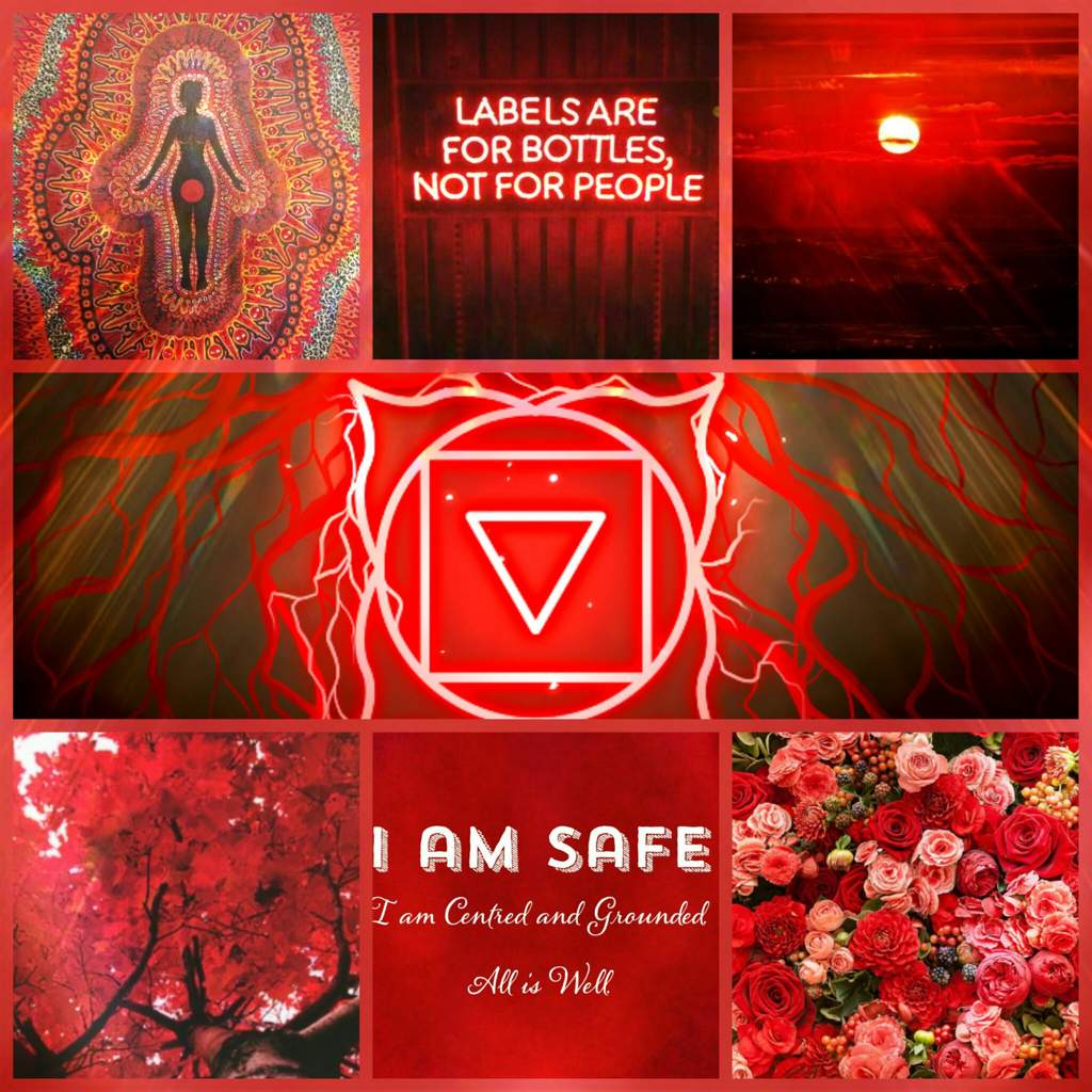 ROOT CHAKRA HEALING CANDLE 🔴