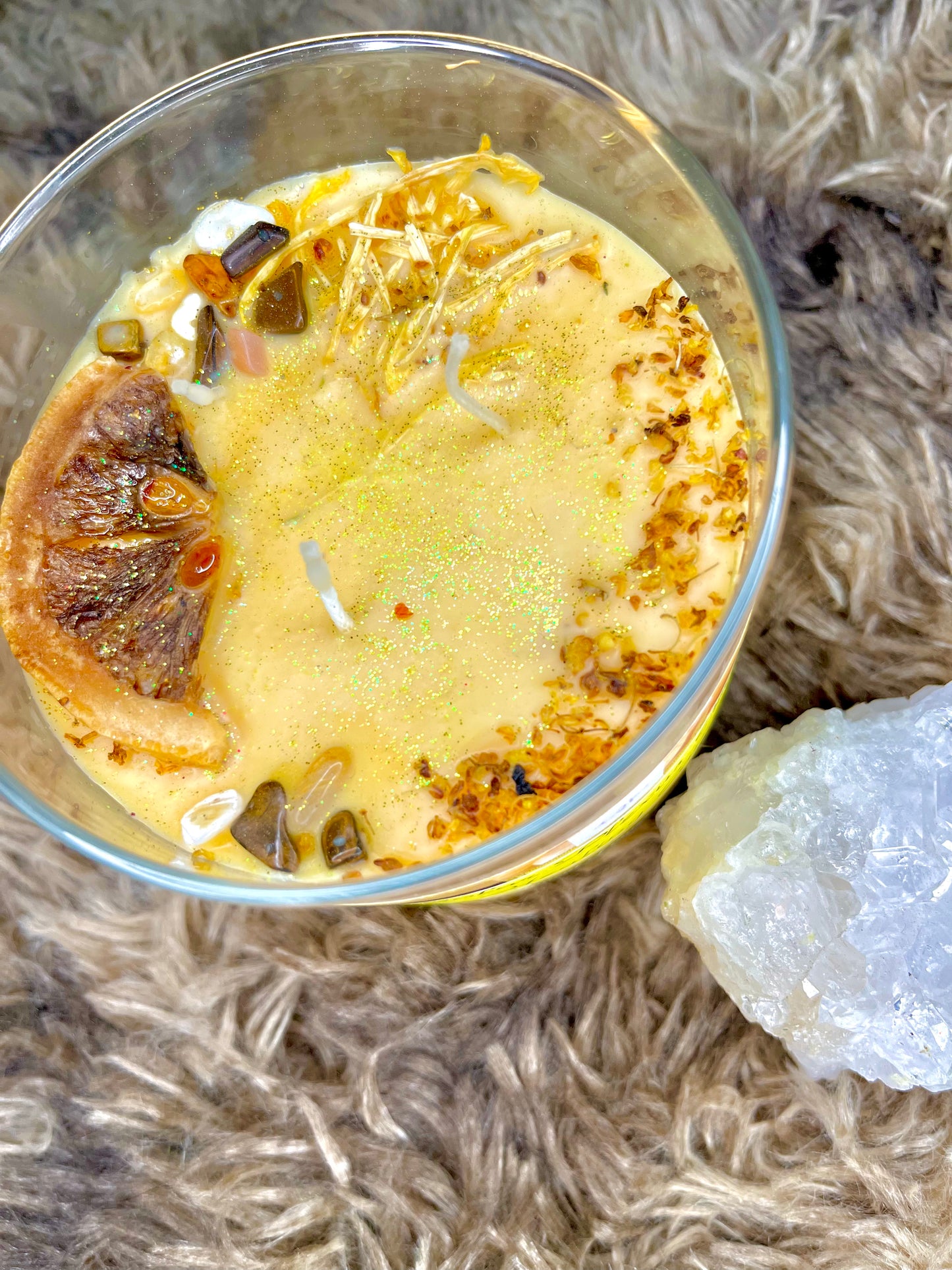 SOLAR PLEXUS CHAKRA HEALING CANDLE 💛