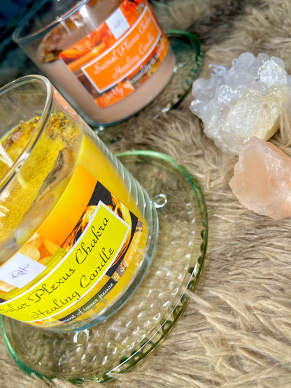 SOLAR PLEXUS CHAKRA HEALING CANDLE 💛
