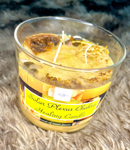 SOLAR PLEXUS CHAKRA HEALING CANDLE 💛