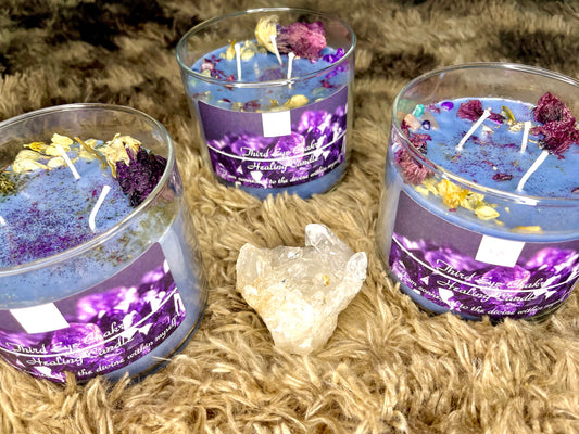 THIRD EYE CHAKRA HEALING CANDLE