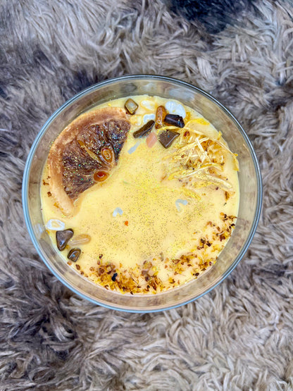 SOLAR PLEXUS CHAKRA HEALING CANDLE 💛