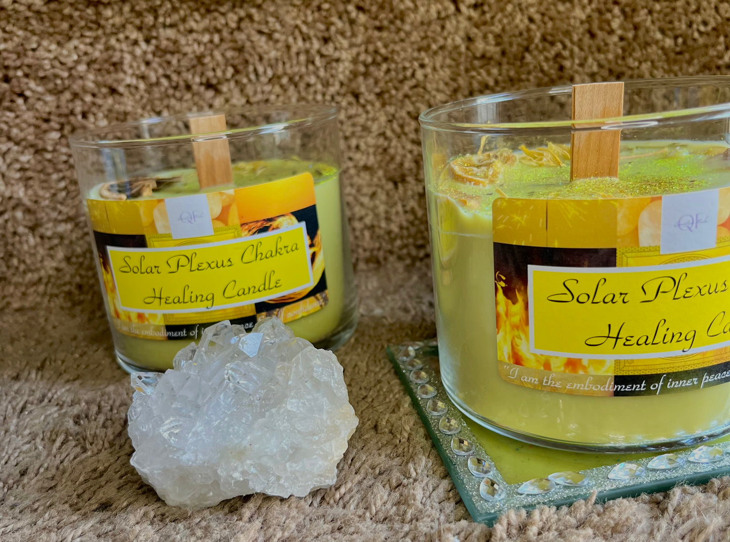 SOLAR PLEXUS CHAKRA HEALING CANDLE 💛