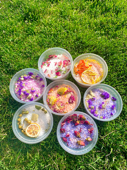 BATH SALTS • SPA RELAXATION BATH CRYSTALS • SPA SOAK