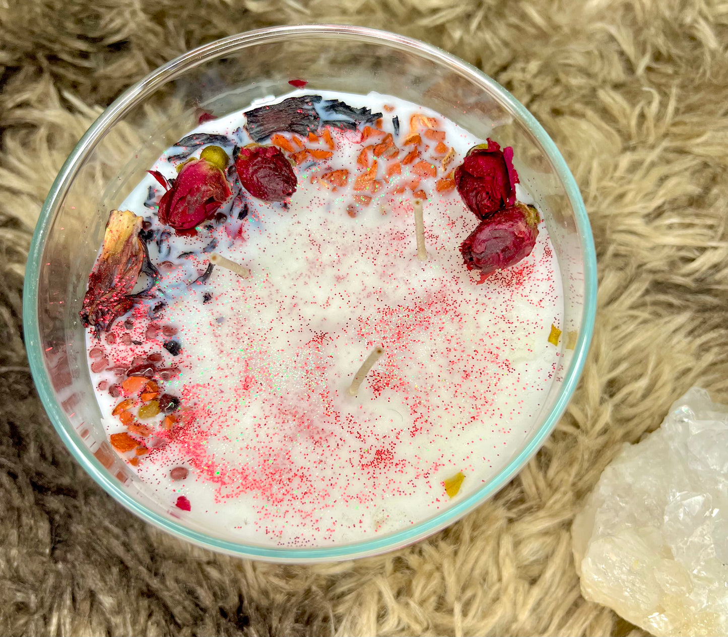 ROOT CHAKRA HEALING CANDLE 🔴