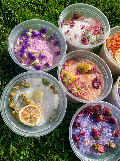 BATH SALTS • SPA RELAXATION BATH CRYSTALS • SPA SOAK